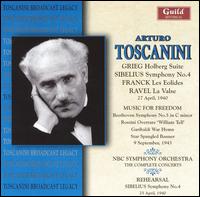 Arturo Toscanini Conducts Grieg, Sibelius, Franck, Ravel - Fred Collins (speech/speaker/speaking part); Gene Hamilton (speech/speaker/speaking part); NBC Symphony Orchestra;...