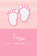 Arya - Baby Journal: Personalized Baby Book for Arya, Perfect Journal for Parents and Child