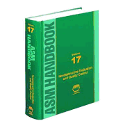 ASM Handbook, Volume 17: Nondestructive Evaluation and Quality Control - ASM