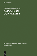 Aspects of Complexity: Minicourses in Algorithmics, Complexity and Computational Algebra. Mathematics Workshop, Kaikoura, January 7-15, 2000