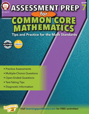 Assessment Prep for Common Core Mathematics, Grade 7 - Mace, Karise