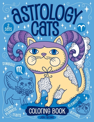 Astrology Cats Coloring Book - 