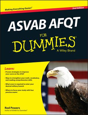 ASVAB AFQT for Dummies - Powers, Rod