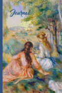 Auguste Renoir Girls in the Meadow Vintage Art Journal