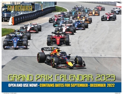 AUTOCOURSE 2023 GRAND PRIX CALENDAR: The World's Leading Grand Prix Calendar - XPB Images