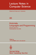 Automata, Languages, and Programming: Seventh Colloquium, Noordwijkerhout, the Netherlands, July 14-18, 1980