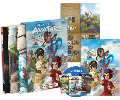 Avatar: The Last Airbender--Team Avatar Treasury Boxed Set (Graphic Novels) - Hicks, Faith Erin, and Wartman, Peter (Illustrator), and Matera, Adele (Illustrator)