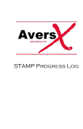 Aversx Progress Log: Addition to Aversx Stamp Program