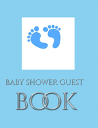 Baby Boy Shower Stylish Guest Book: Baby Boy Shower Guest Book