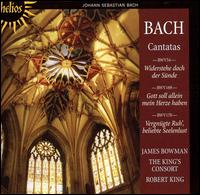 Bach: Cantatas, BWV 54, 169, 170 - Charles Pott (bass); Gillian Fisher (soprano); James Bowman (counter tenor); John Mark Ainsley (tenor);...