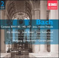 Bach: Cantatas BWV 80, 140, 147; Jesu, meine Freude - Consortium Musicum; Dennis Clift (trumpet); Edward Selwyn (oboe d'amore); Elly Ameling (soprano); Hans Sotin (bass);...