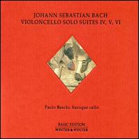 Bach: Cello Suites 4-6 - Paolo Beschi (baroque cello)