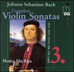 Bach: Complete Violin Sonatas, Vol. 3: BWV 964, 968, 1019a, 1025 - Musica Alta Ripa