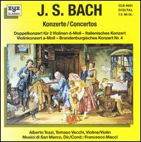 Bach: Concertos - Alberto Tozzi (violin); Christiane Jaccottet (harpsichord); I Musici di San Marco; Tomaso Vecchi (violin);...