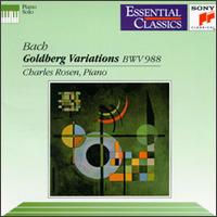 Bach: Goldberg Variations - Charles Rosen (piano)