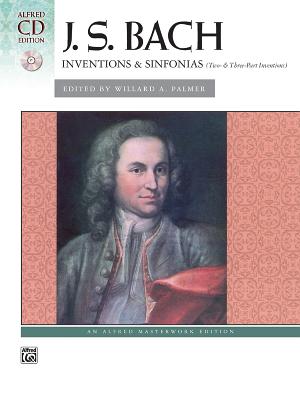 Bach -- Inventions & Sinfonias (2 & 3 Part Inventions): Comb Bound Book & CD - Bach, Johann Sebastian (Composer), and Palmer, Willard A (Composer), and Lloyd-Watts, Valery (Composer)