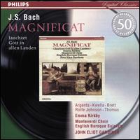 Bach: Magnificat - Anthony Rolfe Johnson (tenor); Charles Brett (alto); Crispian Steele-Perkins (trumpet); David Thomas (bass);...