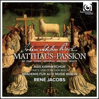 Bach: Matthus-Passion - Andrew Redmond (bass); Anja Petersen (soprano); Arttu Kataja (bass); Bernarda Fink (alto); Christian Mucke (tenor);...