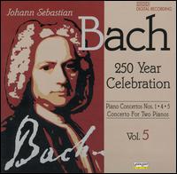 Bach: Piano Concertos Nos. 1, 4, 5; Concerto for Two Pianos - Dora Milanova (piano); Julia Ganev (piano); Konstantin Ganev (piano); Sofia Soloists Chamber Ensemble