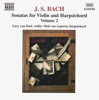 Bach: Sonatas for Violin & Harpsichord, Vol. 2 - Bob van Asperen (harpsichord); Lucy van Dael (violin)