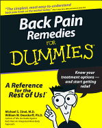 Back Pain Remedies for Dummies