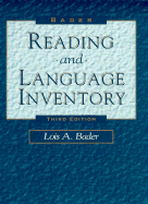 Bader Reading and Language Inventory - Bader, Lois A