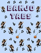 Banjo Tabs: Cuaderno De Tablatura Para Banjo - Escriba su propia msica de la tablaturas de la Banjo! - Partituras de papel en blanco para canciones y acordes de Banjo (Banjo Taccuino)