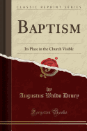 Baptism: Its Place in the Church Visible (Classic Reprint)