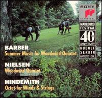 Barber: Summer Music; Nielsen: Woodwind Quintet: Hindemith: Octet for Winds & Strings - Elaine Douvas (oboe); Gail Kruvand (double bass); Joaquin Valdepenas (clarinet); Joseph Turner (oboe);...