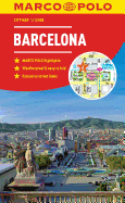 Barcelona Marco Polo City Map 2018 - pocket size, easy fold, Barcelona street map