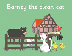 Barney the clean cat