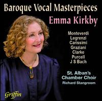 Baroque Vocal Masterpieces - David Beaven (bass); Emma Kirkby (soprano); Martin Pickering (tenor); Richard Cunningham (alto); Robert Jones (organ);...