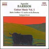 Barrios: Guitar Music, Vol. 1 - Antigoni Goni (guitar)