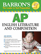 Barron's AP English Literature and Composition - Ehrenhaft, George, and Hockett, Shirley O, and Bock, David