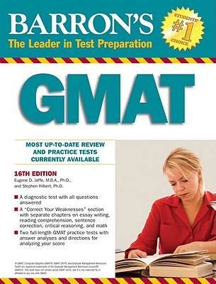 Barron's GMAT - Jaffe, Eugene D, and Hilbert, Stephen, Ph.D.