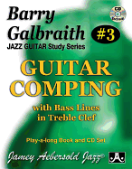 Barry Galbraith Jazz Guitar Study 3 -- Guitar Comping: With Bass Lines in Treble Clef, Book & Online Audio