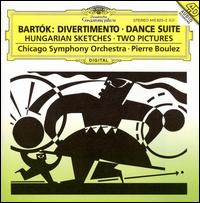 Bartk: Dance Suite; Deux Images; Hungarian Sketches; Divertimento - Chicago Symphony Orchestra; Pierre Boulez (conductor)