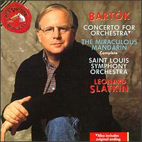 Bartk: The Miraculous Mandarin; Concerto for Orchestra - Saint Louis Symphony Chorus (choir, chorus); St. Louis Symphony Orchestra; Leonard Slatkin (conductor)