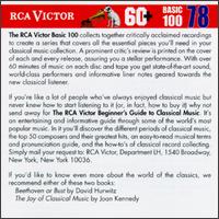 Basic 100, Volume 78: Giacomo Puccini [Tosca Highlights] - Franco Federici (bass); Luciano Pavarotti (tenor); Raina Kabaivanska (soprano); Rome Opera Theater Orchestra
