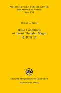 Basic Conditions of Taoist Thunder Magic