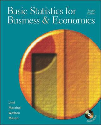 Basic Statistics for Business and Economics with Student CD-ROM - Lind, Douglas A, and Marchal, William G, and Wathen, Samuel A