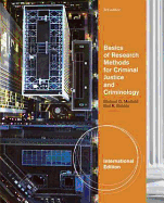 Basics of Research Methods for Criminal Justice and Criminology, International Edition