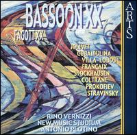 Bassoon XX: Jolivet; Gubaidulina; Villa-Lobos - Aldo Campagnari (violin); Elio Veniali (double bass); Ernest Braucher (viola); Gianluca Renzi (bass);...