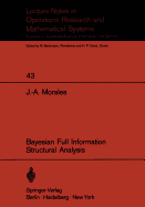 Bayesian Full Information Structrual Analysis: With an Application to the Study of the Belgian Beef Market