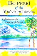 Be Proud of All You've Achieved: Poems on the Meaning of Success: A Collection from Blue Mountain Arts