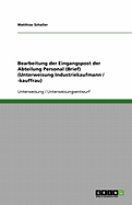 Bearbeitung Der Eingangspost Der Abteilung Personal (Brief) (Unterweisung Industriekaufmann / -Kauffrau)