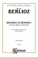 Beatrice and Benedict: French Language Edition, Vocal Score