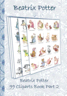 Beatrix Potter 99 Cliparts Book Part 2 ( Peter Rabbit ): Sticker, Icon, Clipart, Cliparts, download, Internet, Dropbox, Original, Children's books, children, adults, adult, grammar school, Easter, Christmas, birthday, present, gift, primary school, presc