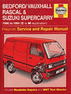 Bedford/Vauxhall Rascal and Suzuki Supercarry Service and Repair Manual