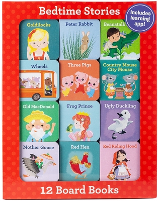 Bedtime Stories (12 Book Set & Downloadable App!) - Little Grasshopper Books, and Publications International Ltd